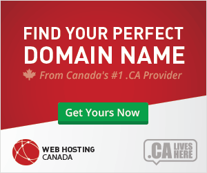 Web Hosting Canada - Find your perfect domain name