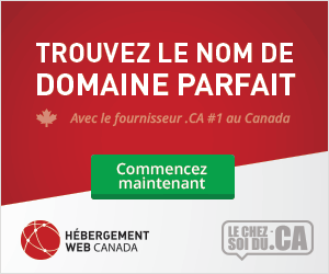 Hébergement Web Canada - Trouvez le nom de domaine parfait